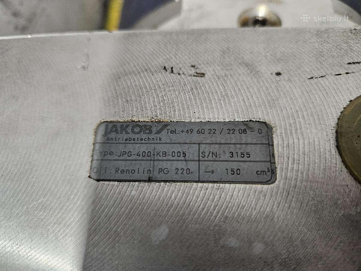 Servovariklio pavarų dėžė. Gearbox for servomotor - nuotraukos Nr. 4