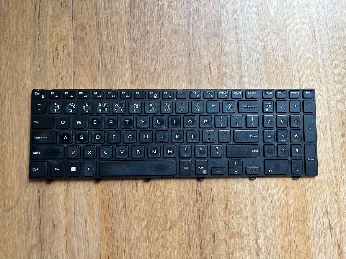 Klaviatūra Dell 90.00h07.0d1d Nsk-lr0sw Us Black