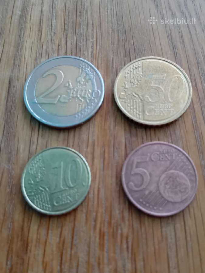 Keletas euro monetų (7 vnt.), Malta - nuotraukos Nr. 2