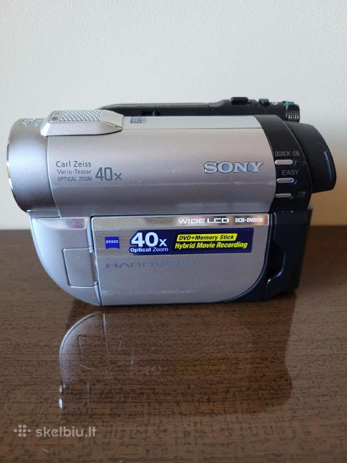 Filmavimo kamera Sony.