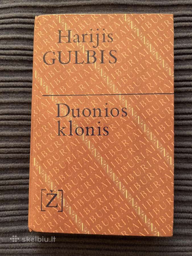 Parduodama knyga Duonios klonis
