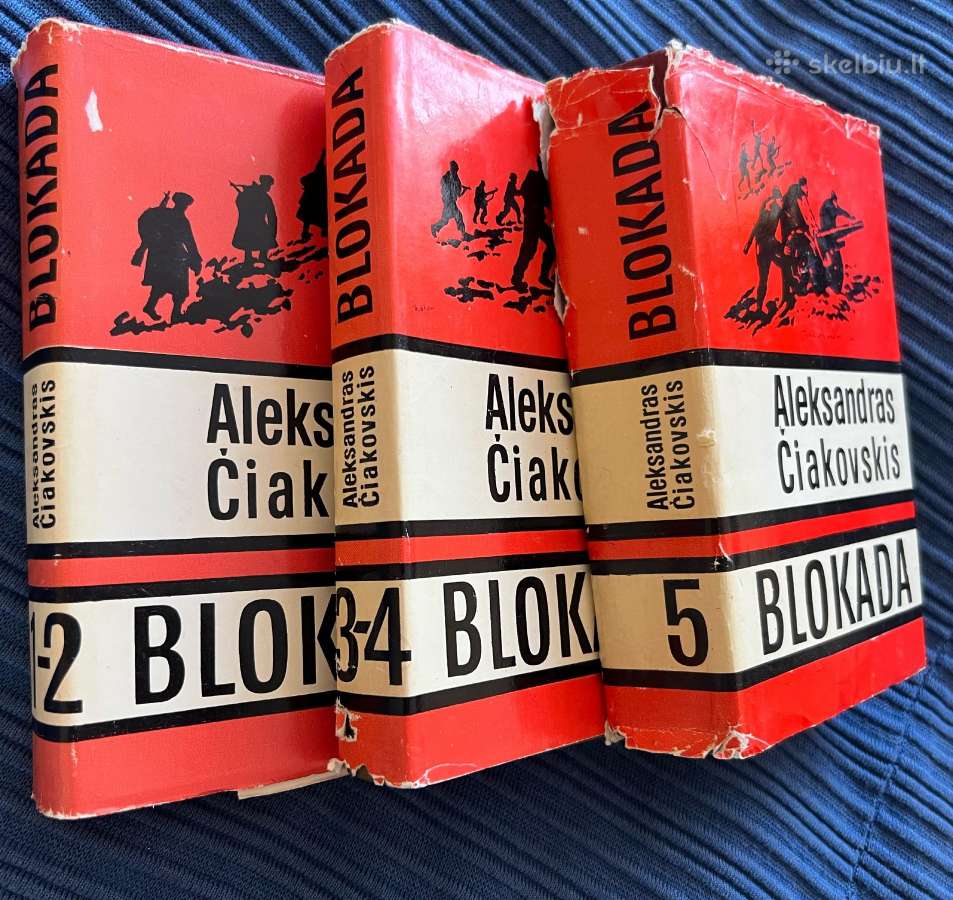 Knygos - Blokada, A. Čiakovskis