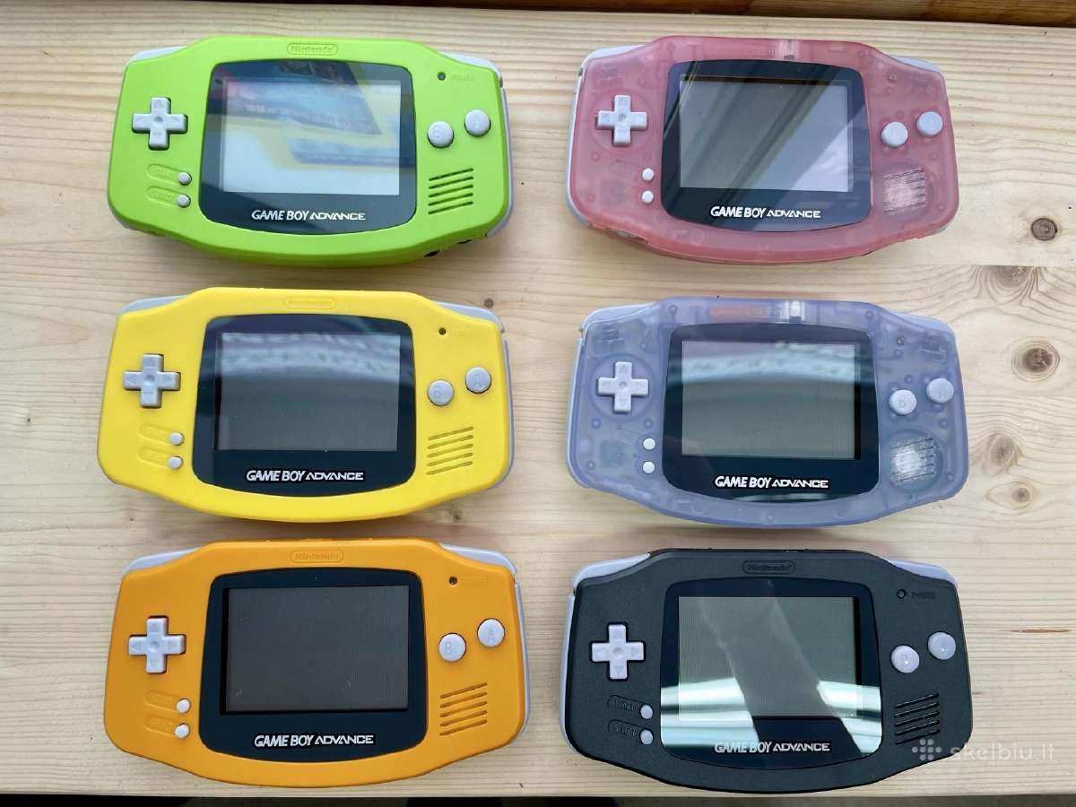 Nintendo gameboy color advance sp 3ds ds konsoles - nuotraukos Nr. 11