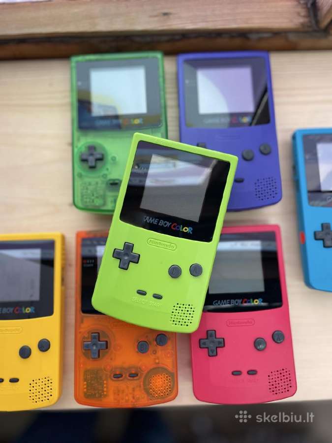 Nintendo gameboy color advance sp 3ds ds konsoles - nuotraukos Nr. 13