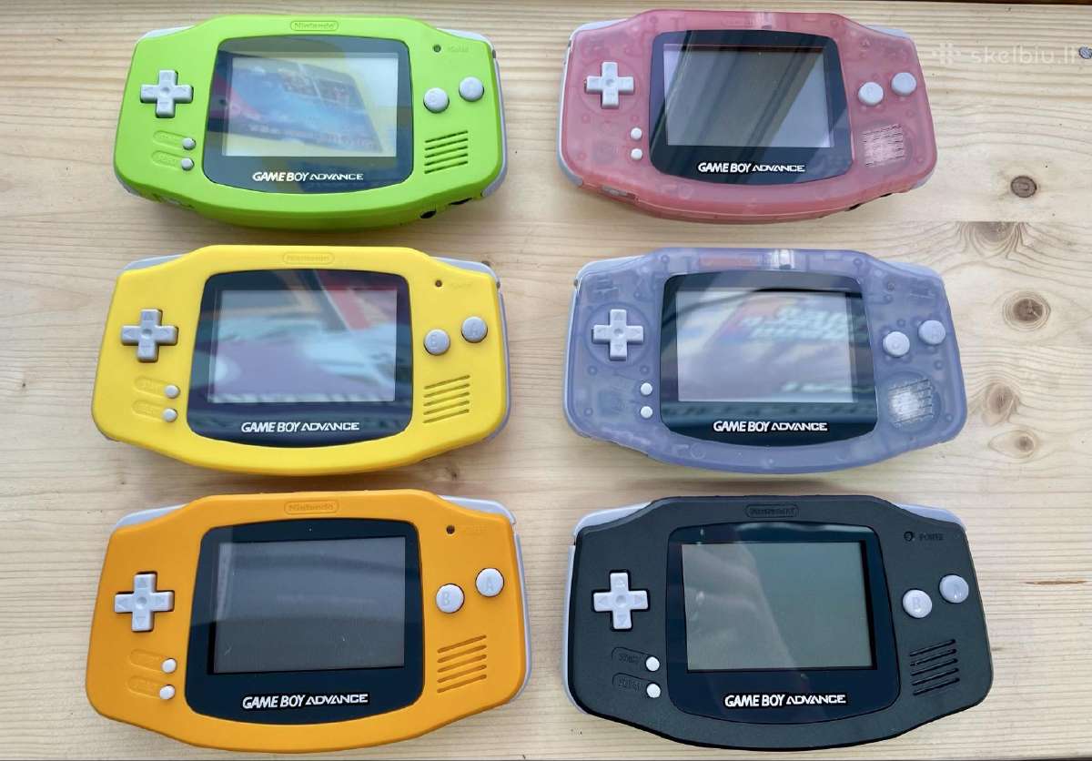 Nintendo gameboy color advance sp 3ds ds konsoles - nuotraukos Nr. 14