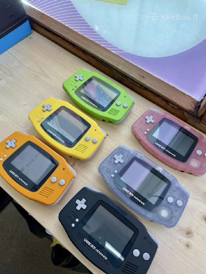 Nintendo gameboy color advance sp 3ds ds konsoles - nuotraukos Nr. 15