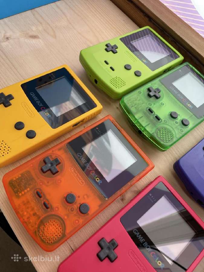 Nintendo gameboy color advance sp 3ds ds konsoles - nuotraukos Nr. 16