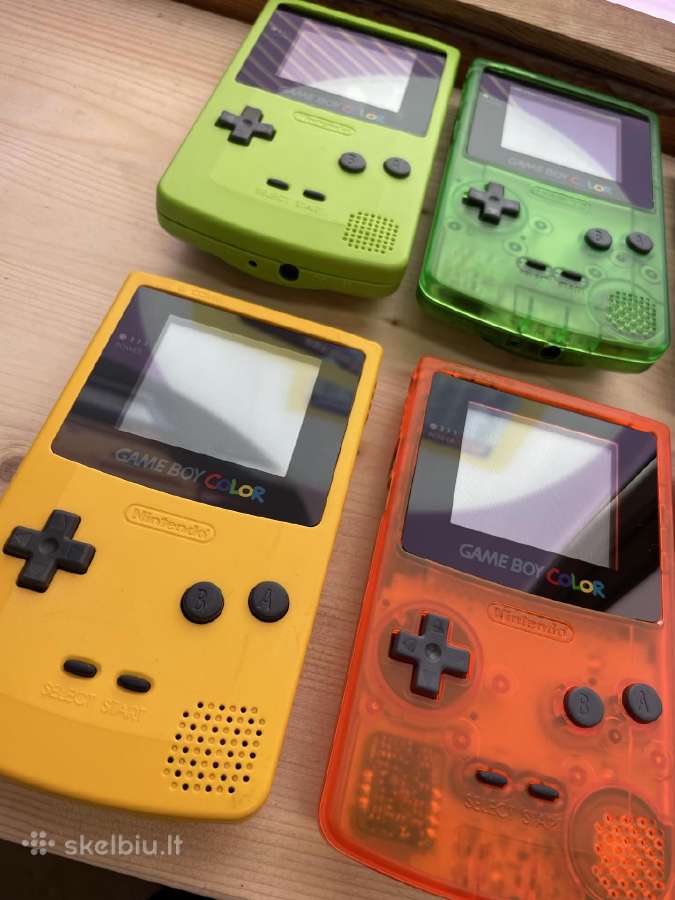 Nintendo gameboy color advance sp 3ds ds konsoles - nuotraukos Nr. 17