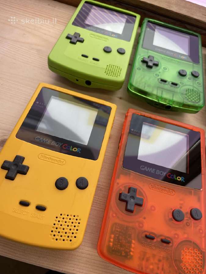 Nintendo gameboy color advance sp 3ds ds konsoles - nuotraukos Nr. 18