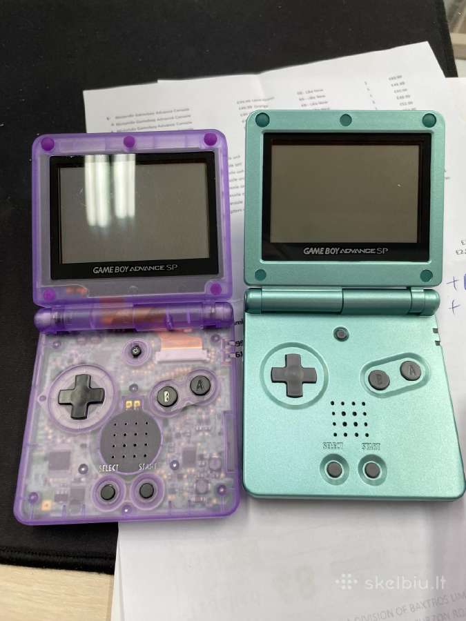 Nintendo gameboy color advance sp 3ds ds konsoles - nuotraukos Nr. 10
