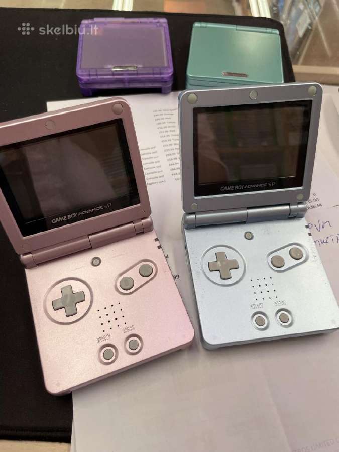 Nintendo gameboy color advance sp 3ds ds konsoles - nuotraukos Nr. 2