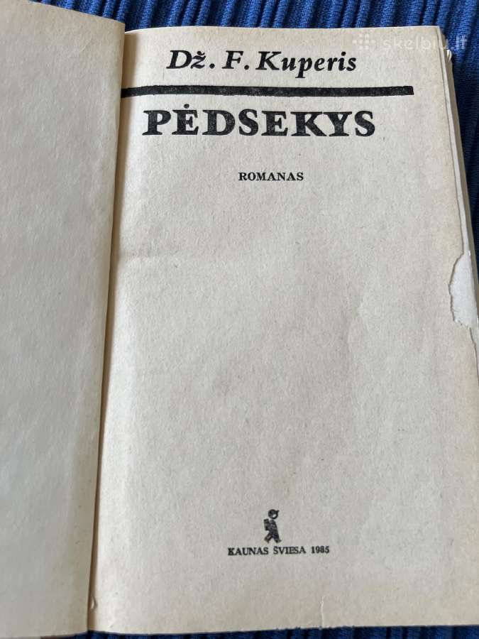 Knyga Pėdsekys, Dž. F. Kuperis - nuotraukos Nr. 2