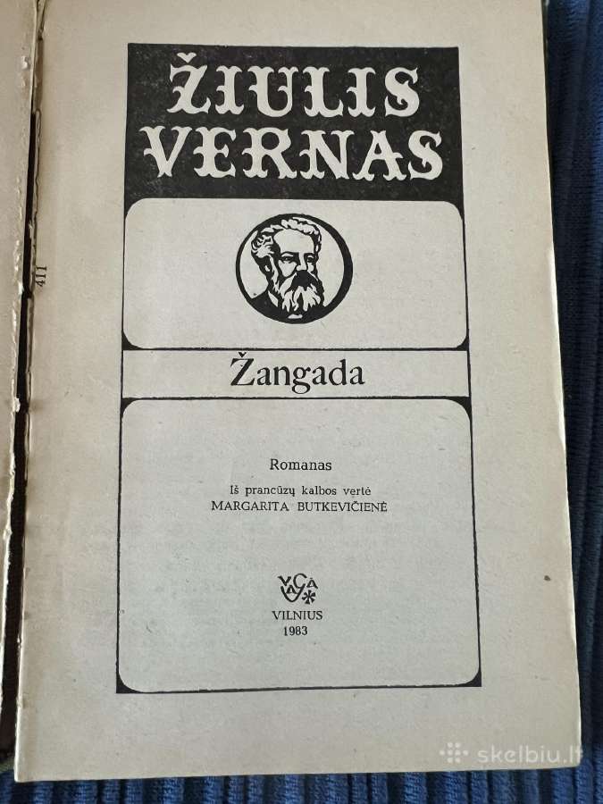Knyga Žangada, Žiulis Vernas - nuotraukos Nr. 2
