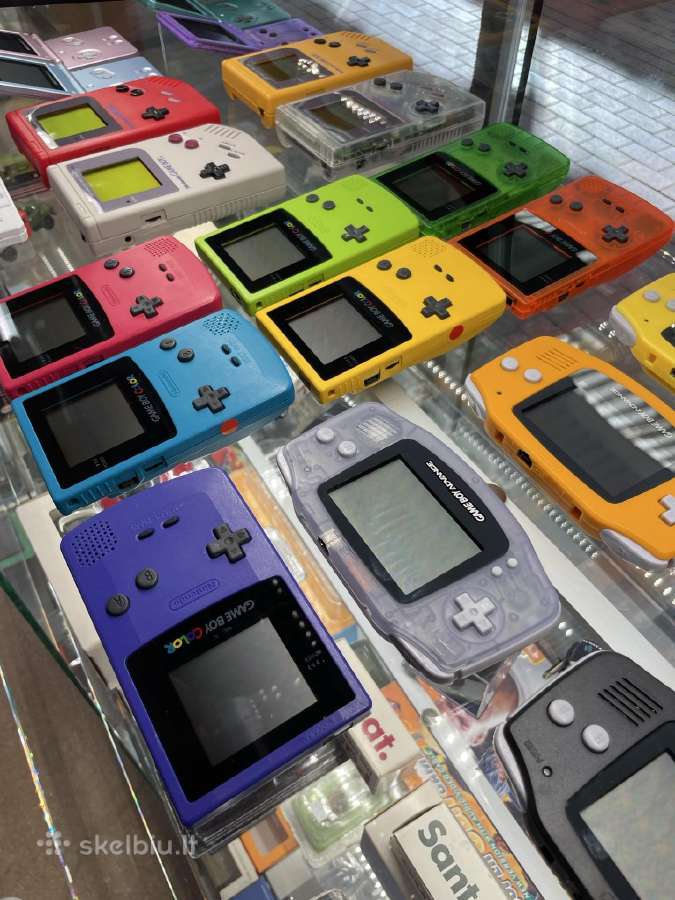 Nintendo gameboy color advance sp 3ds ds konsoles - nuotraukos Nr. 6
