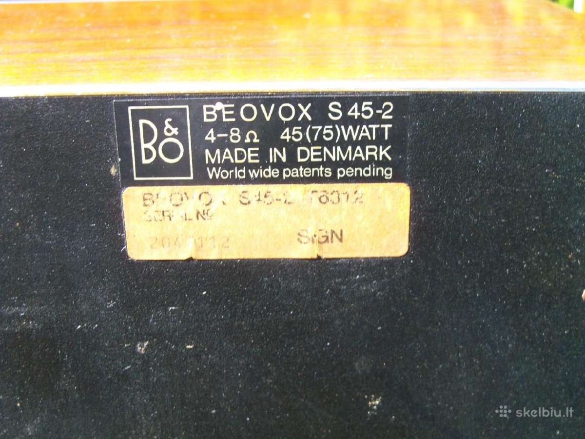 Beovox S45-2. S45. - nuotraukos Nr. 9