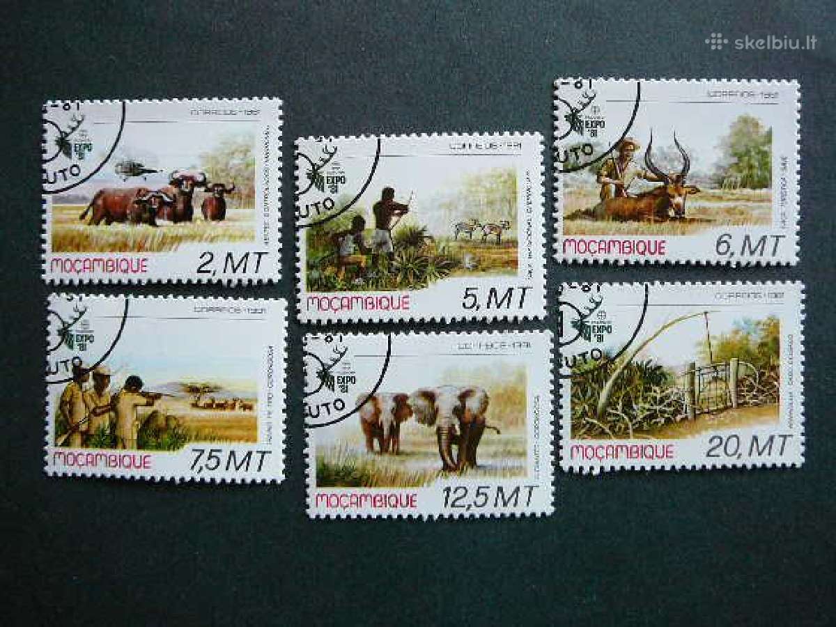 Drambliai Antilopes Mozambikas 1981 antsp. mb203