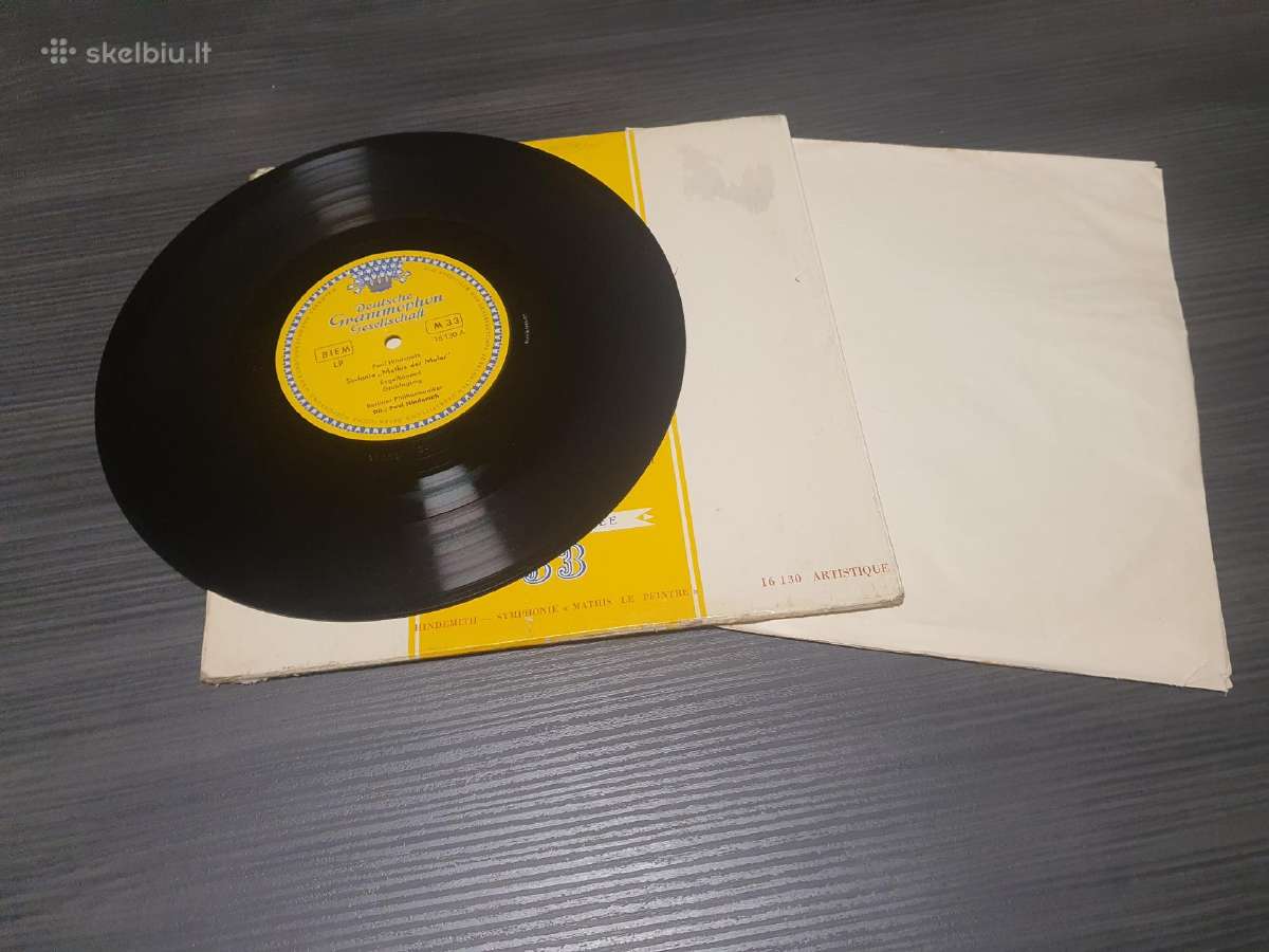 Viniline plokštelė Paul Hindemith - nuotraukos Nr. 6