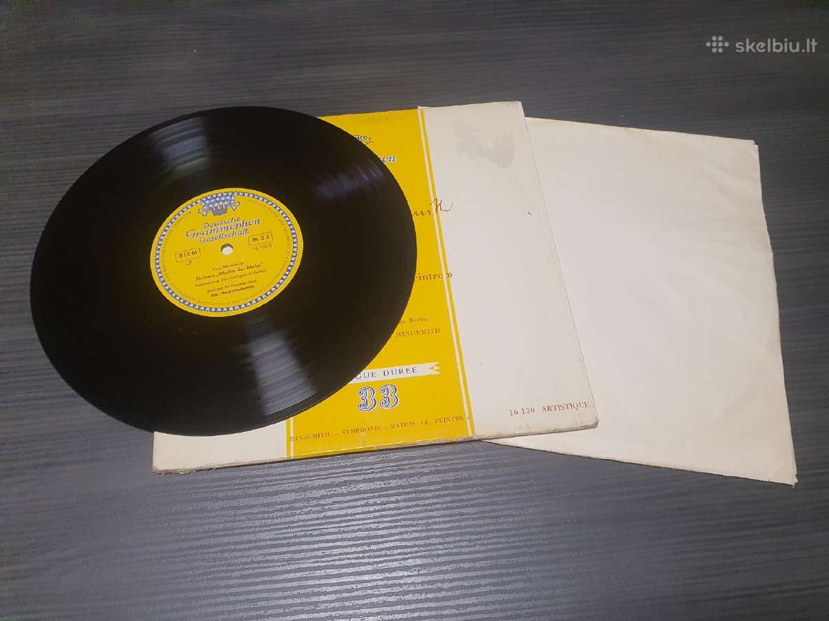 Viniline plokštelė Paul Hindemith - nuotraukos Nr. 5