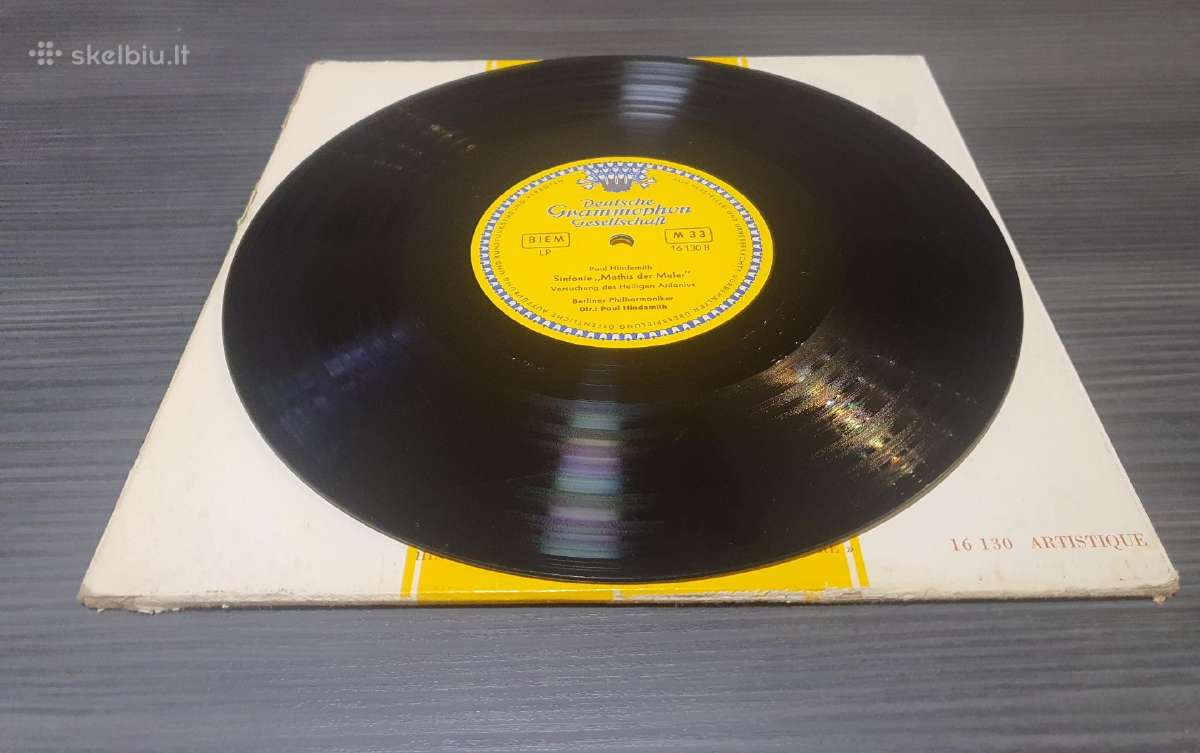 Viniline plokštelė Paul Hindemith - nuotraukos Nr. 4