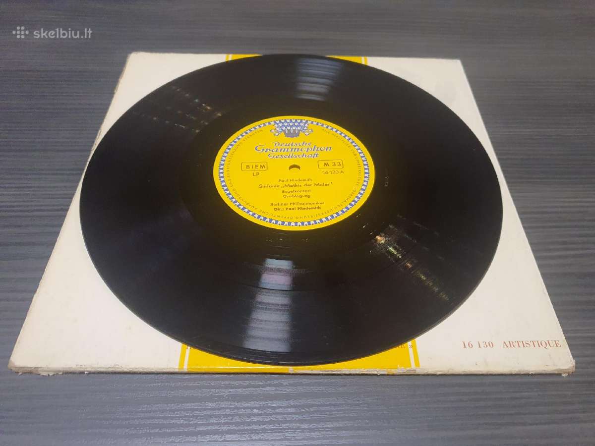 Viniline plokštelė Paul Hindemith - nuotraukos Nr. 3