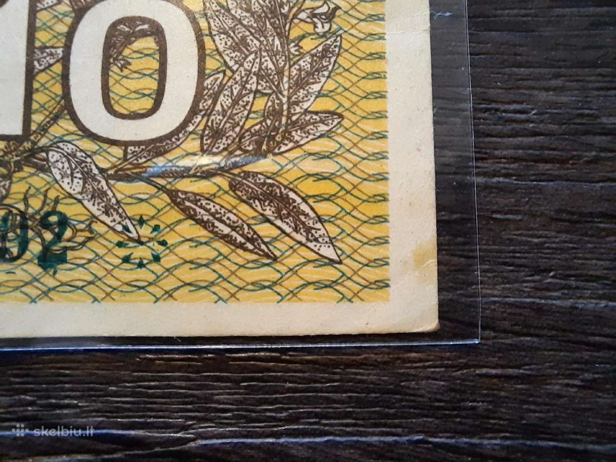 0.1 / 0,1 talono 1991 be užrašo - Retesnis - nuotraukos Nr. 5