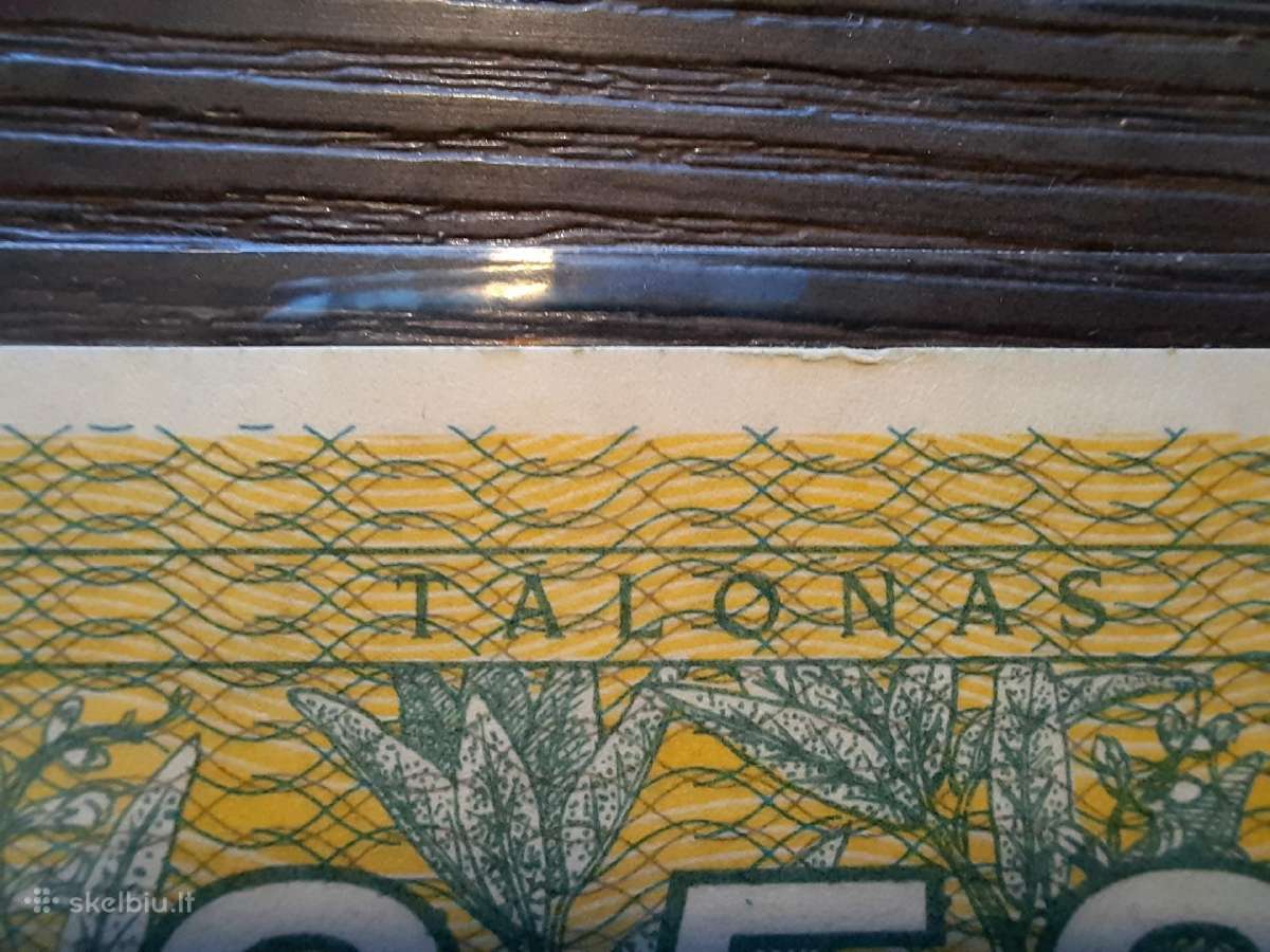 0.5 / 0,5 talono 1991 be užrašo - kirpimas - reta - nuotraukos Nr. 7