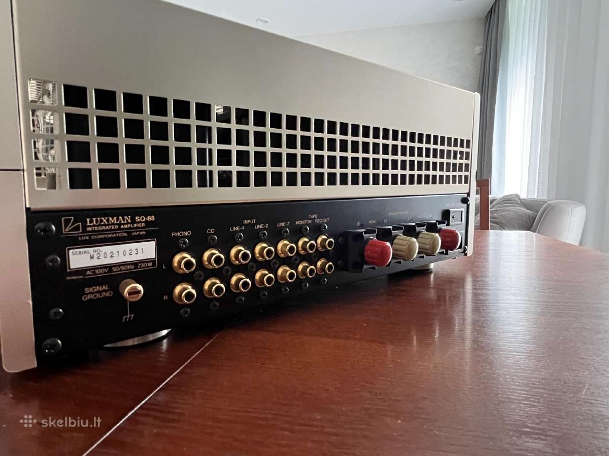 Luxman Sq88 Signature - nuotraukos Nr. 11