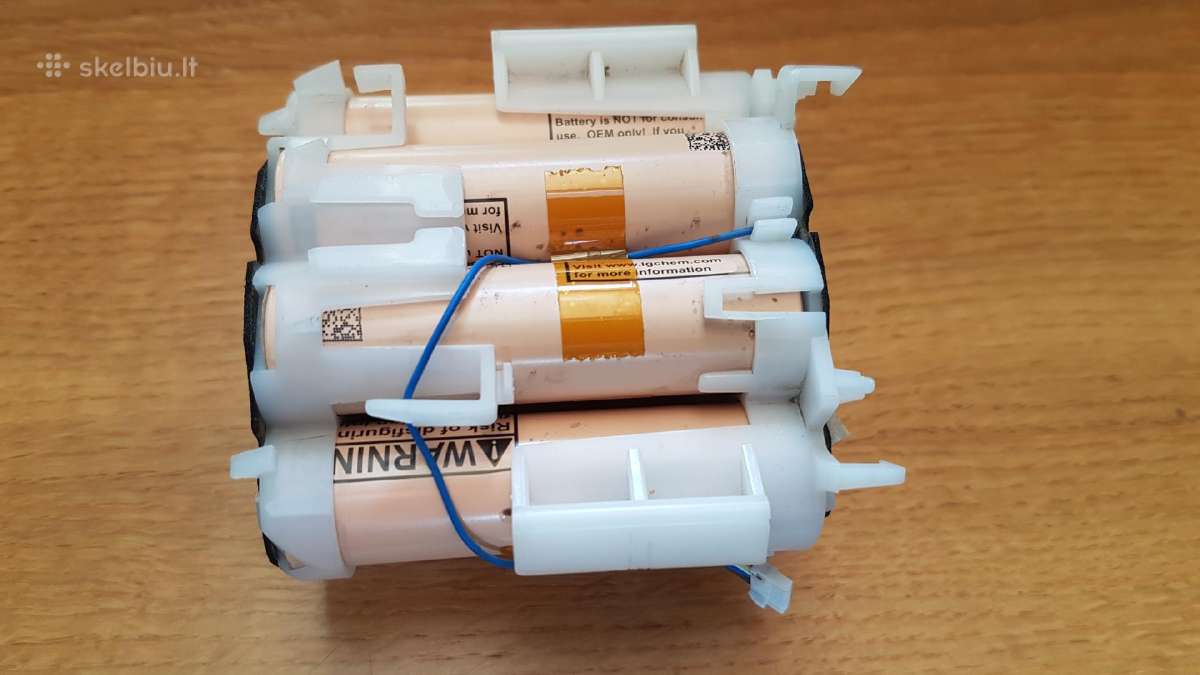 Electrolux siurblio šluotos Pure Q9 akumuliatoriai - nuotraukos Nr. 4