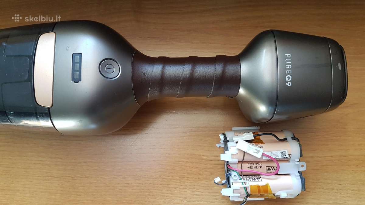 Electrolux siurblio šluotos Pure Q9 akumuliatoriai