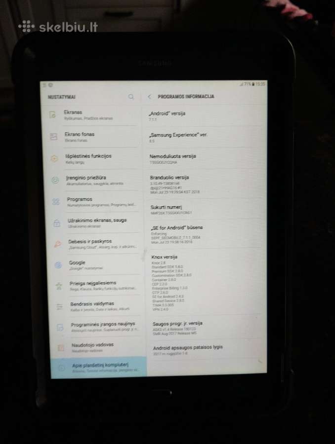 Planšetė Samsung - nuotraukos Nr. 3