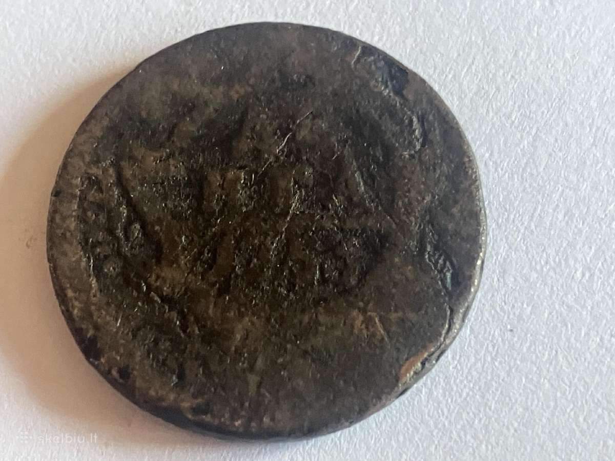 Rusijos imperijos 1753 metų 1 dengos moneta - nuotraukos Nr. 2