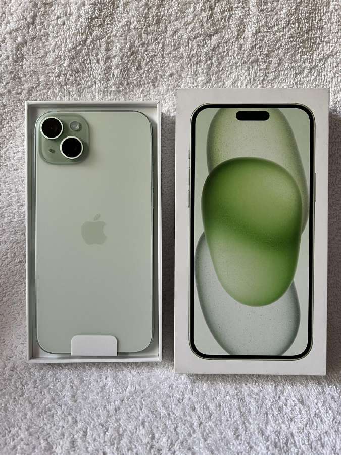 Apple iPhone 15 Plus 512gb Green zalias - nuotraukos Nr. 3
