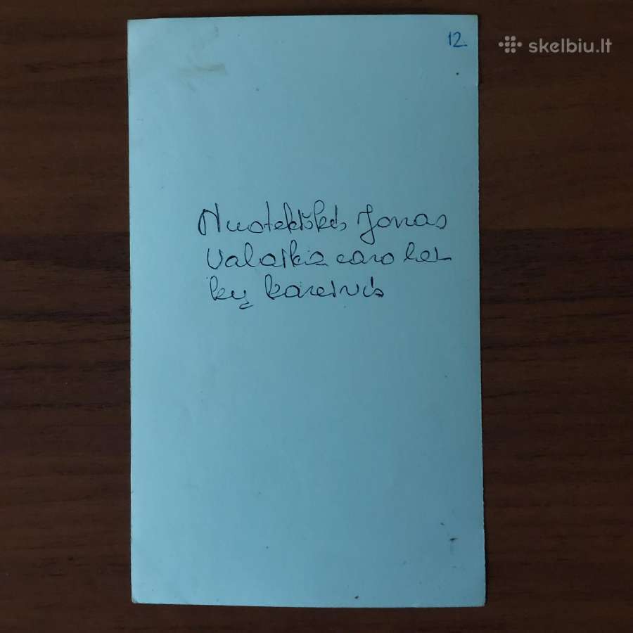 Lietuviškos senovinės notraukos - Žmonių portretai - nuotraukos Nr. 3