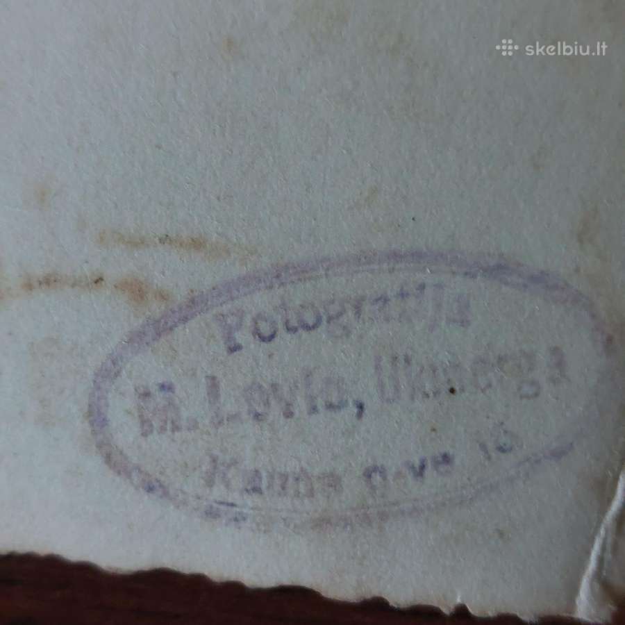 Lietuviškos senovinės notraukos - Žmonių portretai - nuotraukos Nr. 19