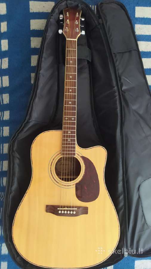 Elektro-akustinė Gitara Focus Qsf-41c