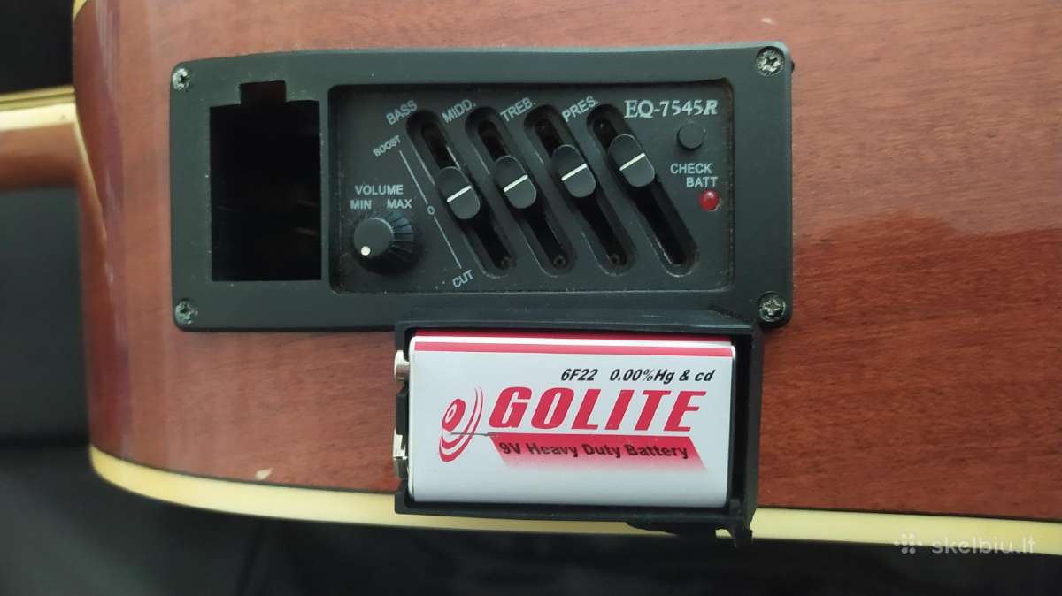 Elektro-akustinė Gitara Focus Qsf-41c - nuotraukos Nr. 5