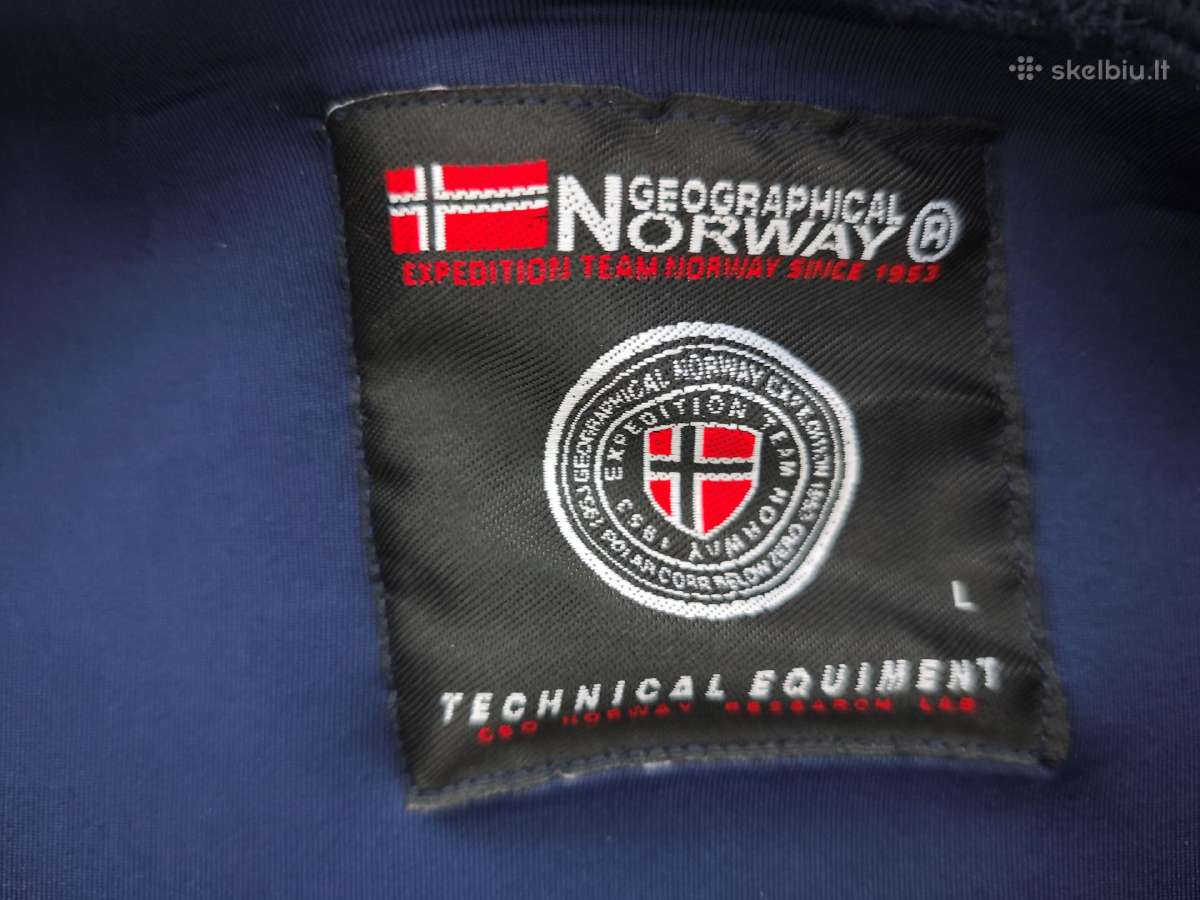 Norway geographical džemperis striukė - nuotraukos Nr. 6