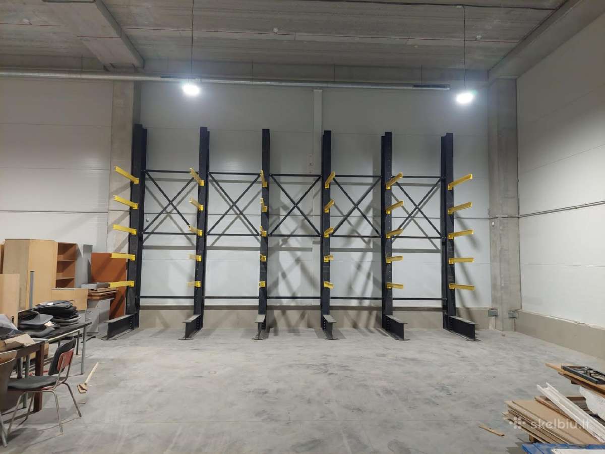 Naudoti Pramoniniai Tvirti Konsoliniai Stelažai