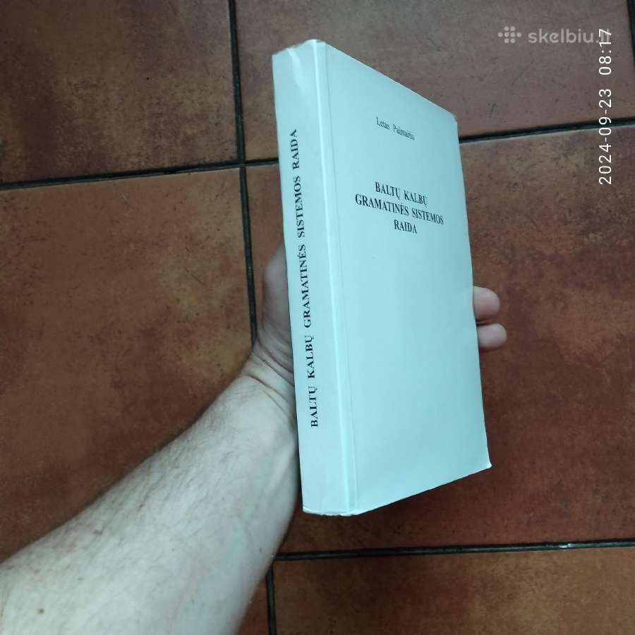 Palmaitis "Baltų kalbų gramatinės sistemos raida" - nuotraukos Nr. 2