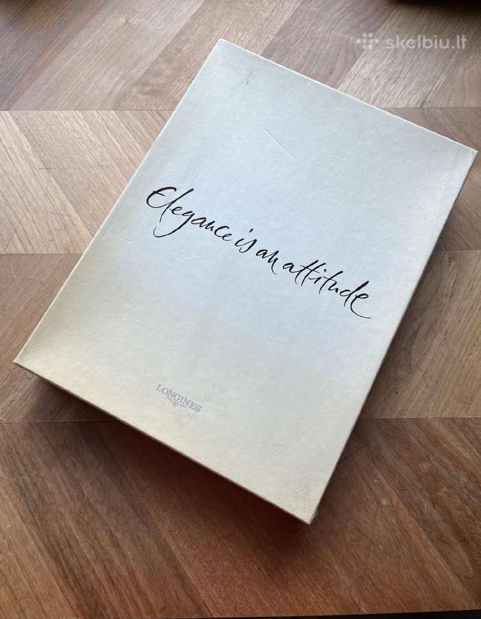 Odinis dokumentų dėklas (rankinė, papkė) Longines - nuotraukos Nr. 3