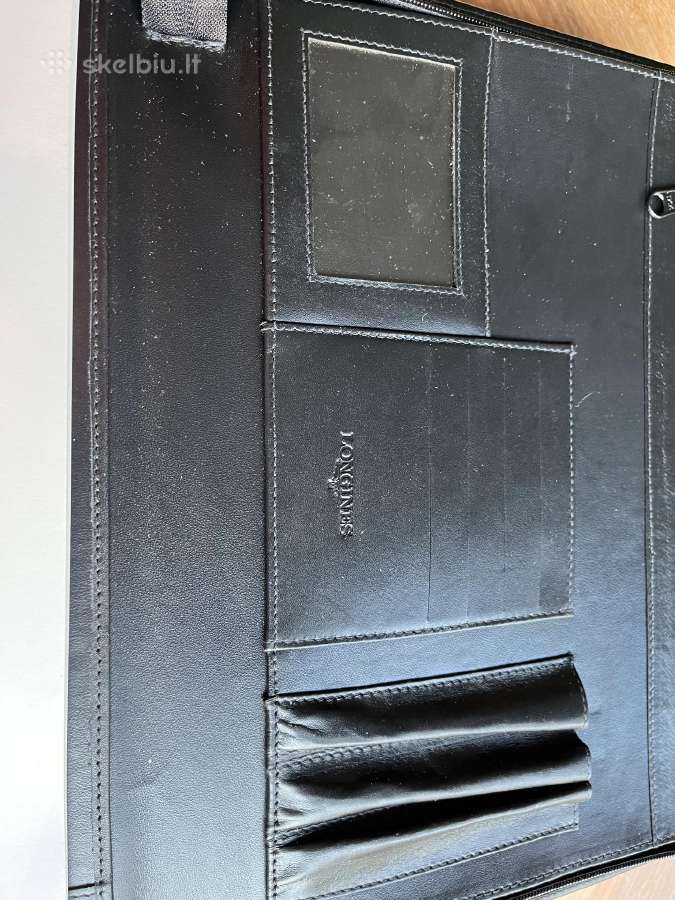 Odinis dokumentų dėklas (rankinė, papkė) Longines - nuotraukos Nr. 8