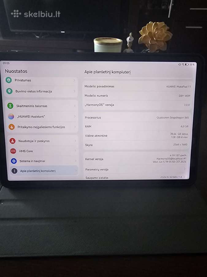 Huawei matepad 11 - nuotraukos Nr. 3