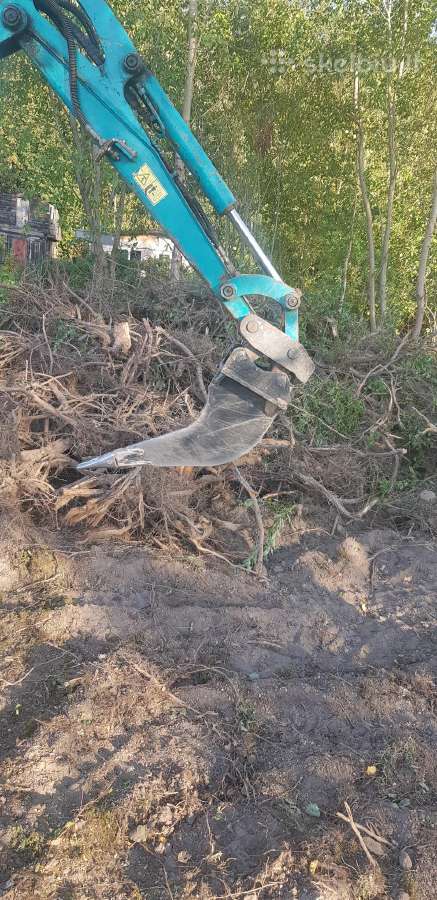 Mini ekskavatoriaus 2 Ton ir savivarčio paslaugos. - nuotraukos Nr. 2