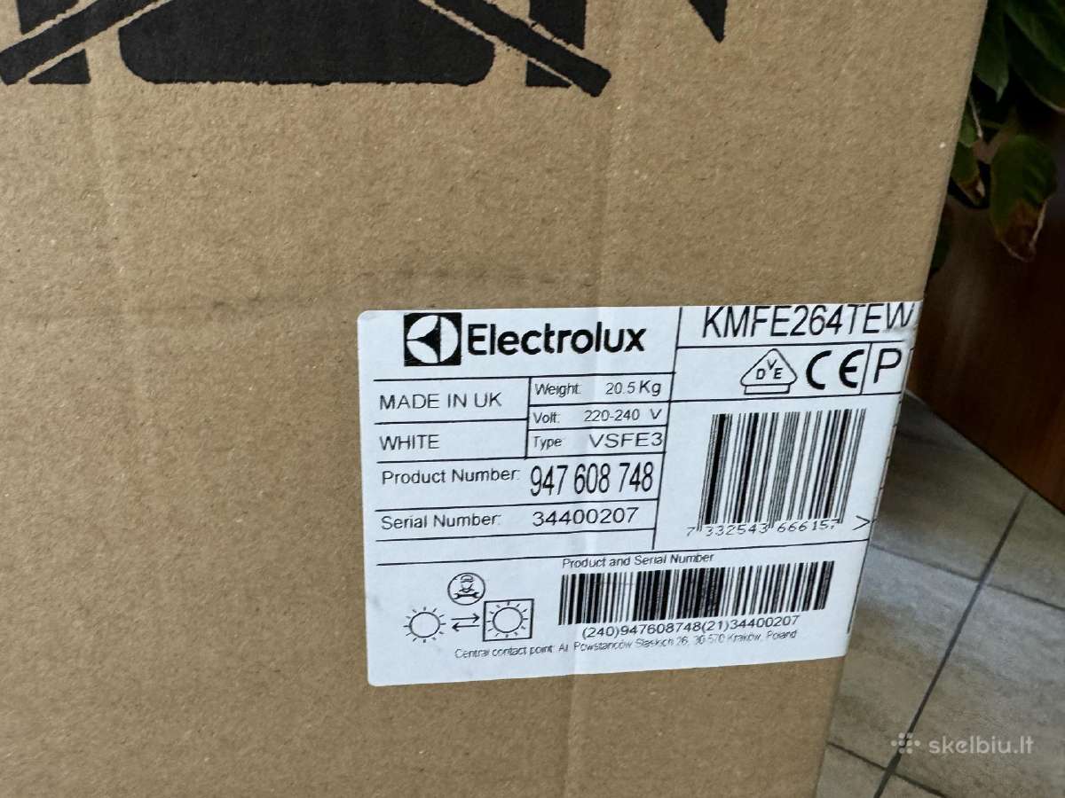 Įmontuojama mikrobangų Electrolux Kmfe264tew - nuotraukos Nr. 3