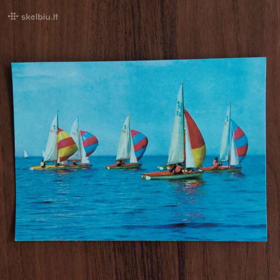 Atviručių komplektas " Jachtos "( 16 atvirukų ) - nuotraukos Nr. 13