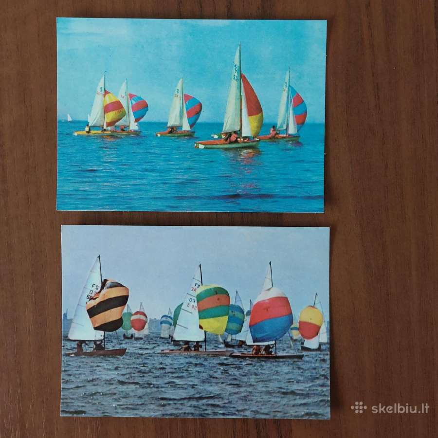 Atviručių komplektas " Jachtos "( 16 atvirukų ) - nuotraukos Nr. 20