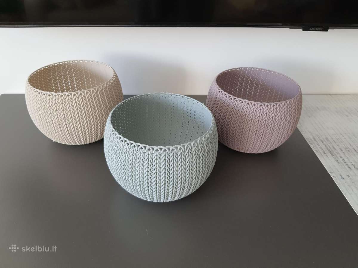 Vazonų rinkinys Cozies Trio 3vnt.
