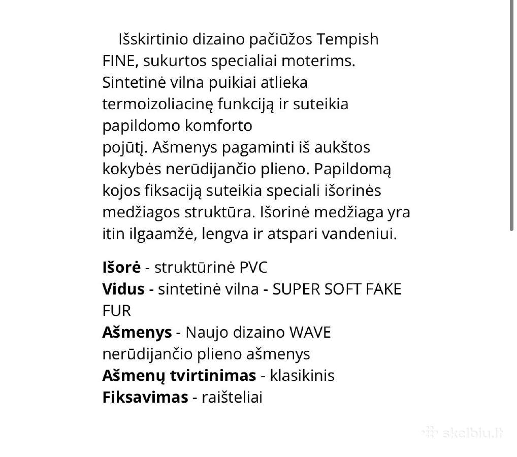 Tempish Fine pačiūžos - nuotraukos Nr. 10