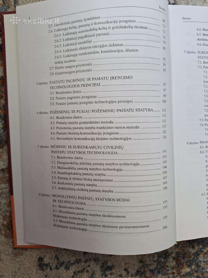Pastatų statybos technologija. Vadovėlis - nuotraukos Nr. 3