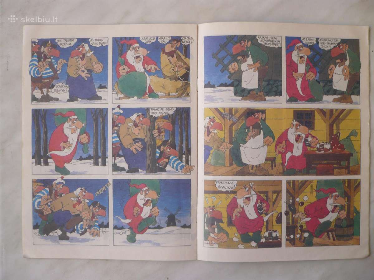 Kalėdų senio kelionė . Komiksas - nuotraukos Nr. 2